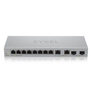 Zyxel XGS1210-12 Smart Managed Switch 8x 1G Ethernet, 2x 2.5G Ethernet, 2x 10G SFP +