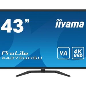 iiyama ProLite X4373UHSU-B1 & # 8211; LED monitor & # 8211; 4K & # 8211; 109.2 cm (43 & # 8243;) & # 8211; HDR