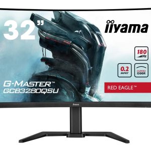 iiyama G-MASTER Red Eagle GCB3280QSU-B2 – LED-Monitor – gebogen – 81.3 cm (32″) – HDR