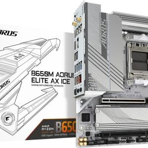 GIGABYTE B650M AORUS Elite AX ICE Mainboard Sockel AM5