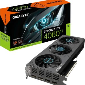 Gigabyte GeForce RTX 4060 Ti EAGLE OC 8G Grafikkarte – 8GB GDDR6, 2x HDMI, 2x DP