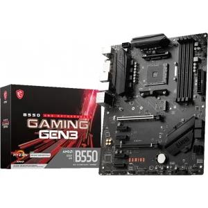 MSI B550 Gaming GEN3 ATX motherboard socket AM4 M.2 / DVI / HDMI