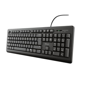 TRUST TK-150 Tastatur, es QWERTZ – Layout, USB-Anschluss