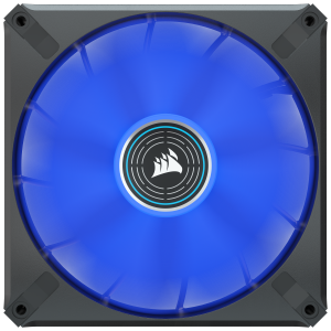 Corsair ML140 LED ELITE – Blau | 140mm Gehäuselüfter