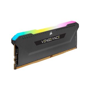 Corsair Vengeance RGB Pro SL Schwarz 16GB Kit (2x8GB) DDR4-3200 CL16 DIMM Arbeitsspeicher