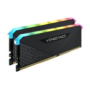 Corsair Vengeance RGB RS Schwarz 32GB Kit (2x16GB) DDR4-3200 CL16 DIMM Arbeitsspeicher