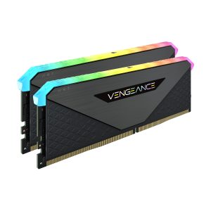 Corsair Vengeance RGB RT Schwarz 64GB Kit (2x32GB) DDR4-3600 CL18 DIMM Arbeitsspeicher