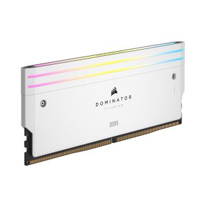 Corsair Dominator Titanium Weiß 32GB (2x16GB) DDR5-7200 XMP Arbeitsspeicher, CL34, 1.45V