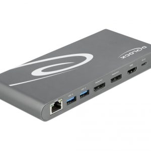 Delock USB Type-C™ DP 1.4 Dockingstation Triple 4K Display