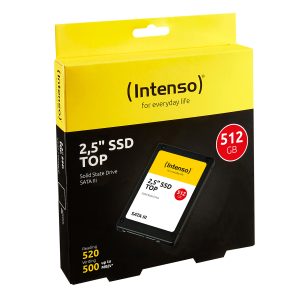 2er Pack Intenso Top Performance SSD 512GB 2.5 Zoll SATA Interne Solid-State-Drive