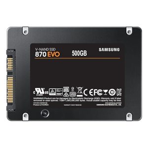 2er Pack Samsung 870 EVO SSD 500GB 2.5 Zoll SATA Interne Solid-State-Drive