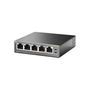 TP-Link TL-SF1005P 5-Port Unmanaged Switch [5x Fast Ethernet, 4x PoE+, 67W]