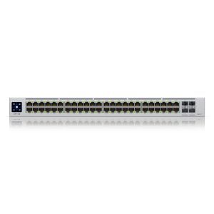 Ubiquiti Professional 48-Port PoE Managed Switch 48x Gigabit Ethernet (40x PoE+ und 8x PoE++, max. 600W), 4x 10 Gbit/s SFP+