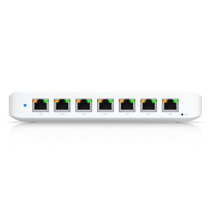 Ubiquiti Ultra 210W 8-Port Managed Switch 8x Gigabit Ethernet (7x PoE+), 1x PoE++ (zur Stromversorgung), 210W AC Adapter