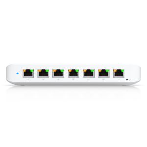 Ubiquiti Ultra 8-Port Managed Switch 8x Gigabit Ethernet (7x PoE+), 1x PoE++ (zur Stromversorgung)