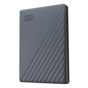 WD My Passport USB-C 2TB Grau Externe Festplatte, USB 3.2 Gen 1×1