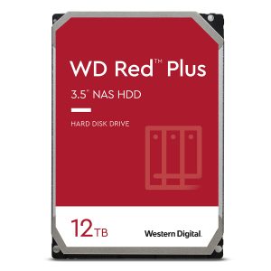 2er Pack Western Digital WD Red Plus 12TB 256MB 3.5 Zoll SATA 6Gb/s – interne NAS Festplatte (CMR)