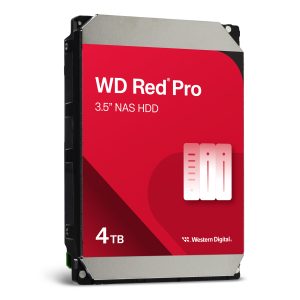 Western Digital WD Red Pro 4TB 3.5 Zoll SATA (WD4005) Interne NAS Festplatte (CMR)