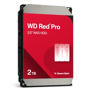 Western Digital WD Red Pro 2TB 3.5 Zoll SATA – interne NAS Festplatte (CMR)