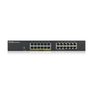 Zyxel GS1900-24EP Smart Managed Switch 24x Gigabit Ethernet (12x PoE+ max. 130 Watt), Layer 2, Rackmount