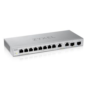 Zyxel XGS1010-12 Unmanaged Switch 8x 1G Ethernet, 2x 2.5G Ethernet, 2x 10G SFP+