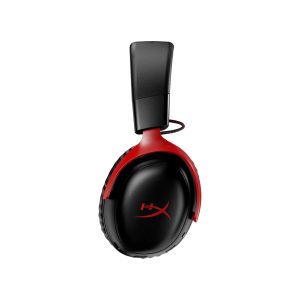 HyperX Cloud III Wireless – Gaming-Headset, schwarz/rot