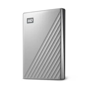 WD My Passport Ultra 2TB USB3.0 & USB-C 2.5zoll – Silber