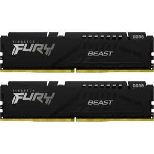 64GB (2x32GB) KINGSTON FURY Beast Black DDR5-5600 CL40 RAM Gaming Arbeitssp. Kit