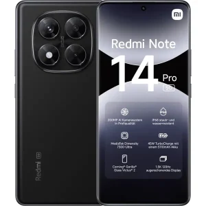 Xiaomi Redmi Note 14 Pro 5G 8/256GB Dual-SIM Smartphone midnight black