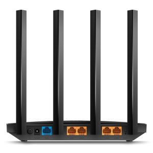 TP-Link Archer C6 WLAN Router AC1200 Dual Band, 1x Gigabit WAN, 4x Gigabit LAN