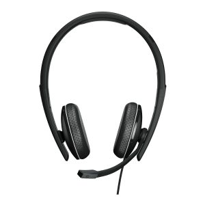 EPOS ADAPT 165 USB II Kabelgebundenes, beidseitiges Headset, 3,5 mm Klinke, USB-Anschluss, Ohraufliegend, UC optimiert