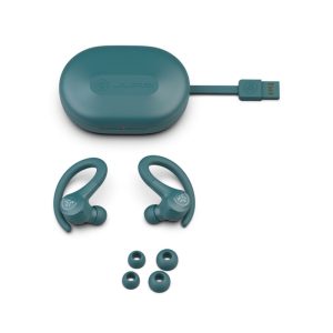 JLab GO Air Sport True Wireless In Ear-Sport Kopfhörer Schweiß- und spritzwassergeschützt, 32+ Stunden Spielzeit