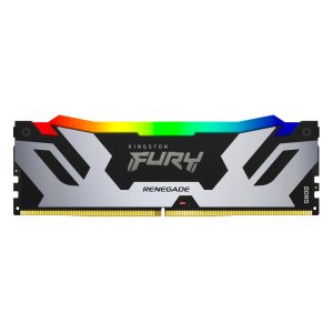 Kingston FURY Renegade RGB Silber 32GB (2x16GB) DDR5-6400 XMP DIMM Arbeitsspeicher, CL32, 1.4V