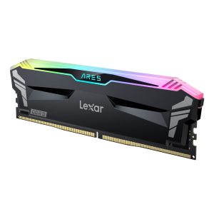 Lexar ARES RGB Schwarz 32GB Kit (2x16GB) DDR5-6400 DIMM, CL32-38-38-76, Intel XMP 3.0/AMD EXPO