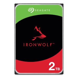 2er Pack Seagate IronWolf 2TB 3.5 Zoll SATA 256MB Interne NAS Festplatte (CMR)