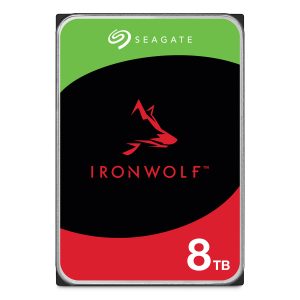 2er Pack Seagate IronWolf 8TB 3.5 Zoll SATA 5400U/m Interne NAS Festplatte (CMR)