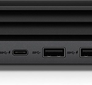 HP Pro 400 G9 i5-12500T mini PC Intel® Core™ i5 16 GB DDR4-SDRAM 256 GB SSD Windows 11 Pro Mini-PC Schwarz
