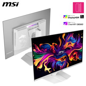 MSI MPG 321URXWDE QD-OLED Gaming Monitor – 4K UHD, 240Hz, 0,03ms