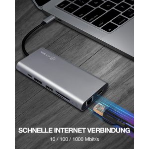 ICY BOX USB Type-C 12in1 Notebook DockingStation (IB-DK4050-CPD)