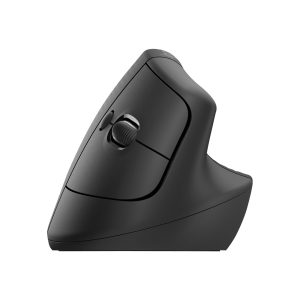 Mouse Logitech Wireless Lift for Business – Vertikale Maus Ergonomisch geformt, Für Linkshänder, Graphit