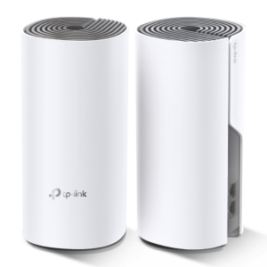 TP-Link Deco E4 WLAN Mesh System, 3er Set AC1200 Dual-Band, 2x LAN/WAN (pro Einheit)