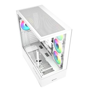 Sharkoon AK6 RGB White | PC cases