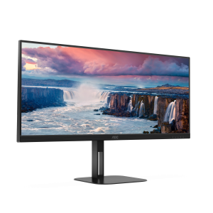 AOC U34V5C Office Monitor – Höhenverstellung, 100 Hz, USB-C