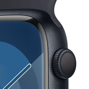 AppleWatch S9 aluminum 45mm midnight MR9A3QF/A sports bracelet midnight M/L