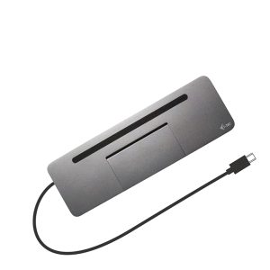 i-tec USB-C Docking Station + Universal Charger 112W – USB-C, DP, HDMI, VGA, USB 3.0/2.0, LAN, (micro-)SD-Karte, Audio