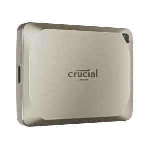 Crucial X9 Pro for Mac Portable SSD 1TB Silver External Solid State Drive, USB 3.2 Gen 2×1