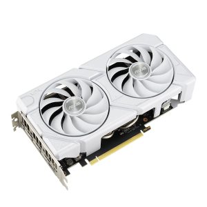 ASUS Dual GeForce RTX 4060 EVO OC White Graphics Card – 8GB GDDR6, 1x HDMI, 3x DP