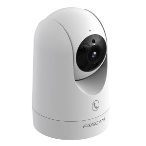 Foscam R8M WLAN Überwachungskamera Weiß 8MP (3840×2160), WiFi 6, Notruftaste, Auto-Tracking-Funktion