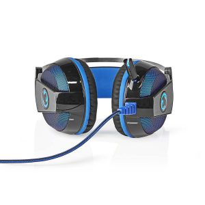 Nedis Gaming Headset Over-Ear Surround USB Type-A Biegbares & einziehbares Mikrofon