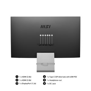MSI Modern MD271ULDE Office Monitor – 4K-UHD, IPS, USB-C